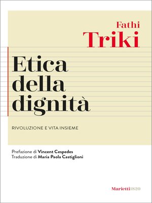 cover image of Etica della dignità